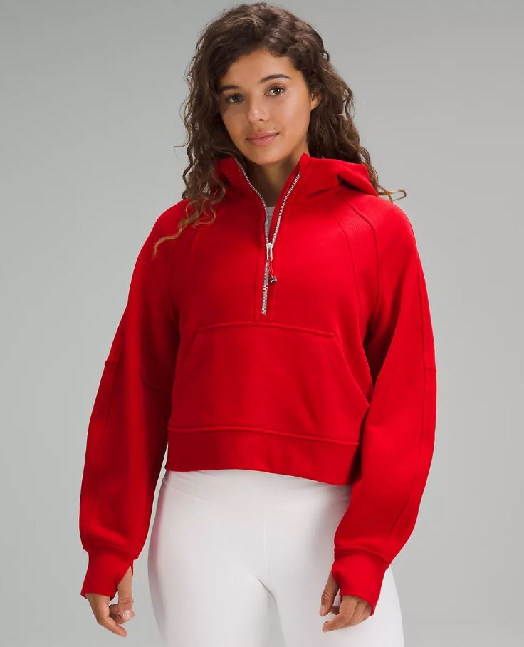 Scuba Oversized Half-Zip Hoodie